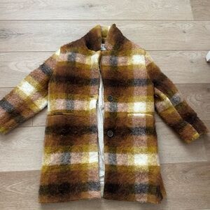 Zara Multicolor Wool-Blend Jacket